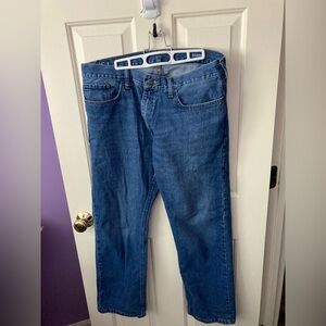 Men’s Nautica relaxed fit jeans. Blue. Size: 36x30